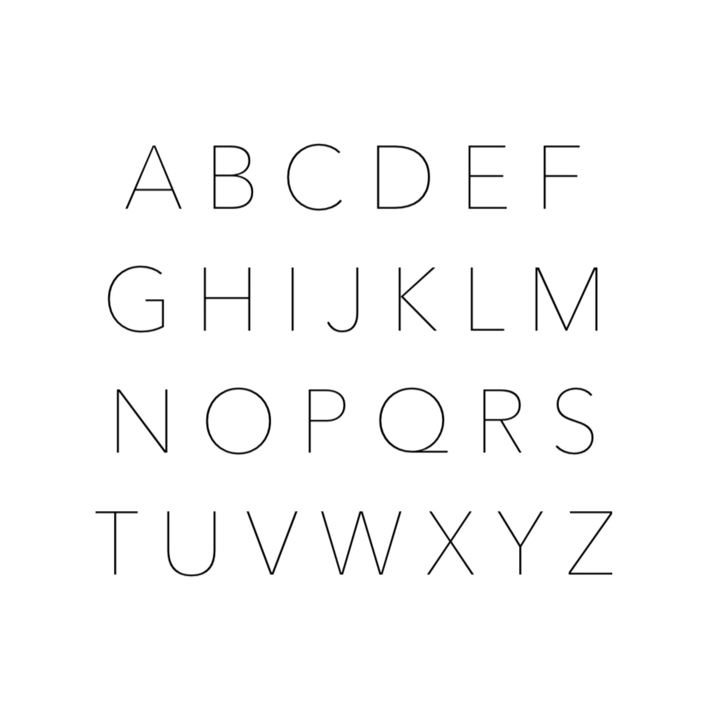 Kette mit Buchstaben gelasert